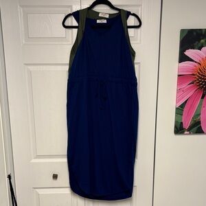 Zenana Outfitters Blue and Green Midi Dresses